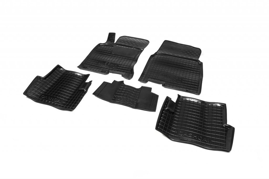 Nissan Qashqai 2010-2014 рр. Гумові килимки з бортом (Autogumm) Фото 1
