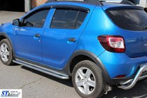 Бокові пороги KB001 (нерж) фото 3