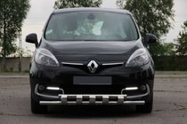 Renault Scenic/Grand 2009-2016 рр. Передня дуга ST015 (нерж.) фото 2