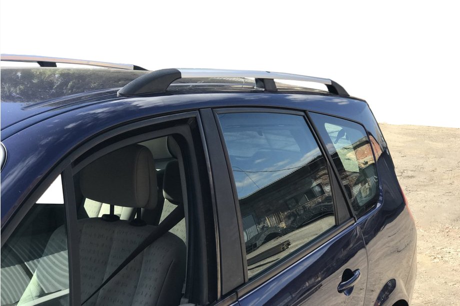 Renault Scenic/Grand 2003-2009 рр. Рейлінги Хром (2 шт) Image