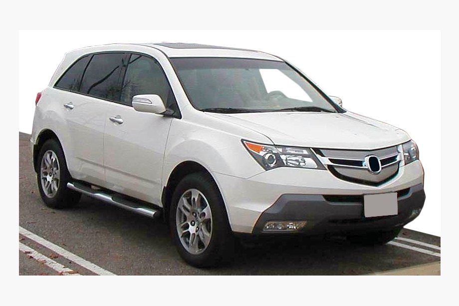 Acura MDX 2007-2013 рр. Бічні труби (2 шт, нерж) Image