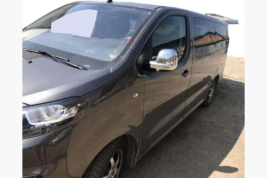 Peugeot Traveller 2017- рр. Накладки на дзеркала (2 шт., пласт.) Image