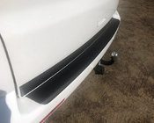 Накладка на задній бампер із загином (ABS-пластик) фото 1