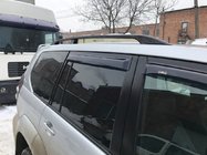 Toyota Land Cruiser Prado 120 2002-2009 рр. Рейлінги Чорні турецькі фото 9