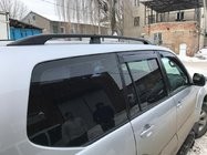 Toyota Land Cruiser Prado 120 2002-2009 рр. Рейлінги Чорні турецькі фото 3