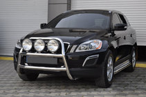 Volvo XC60 2009-2017 рр. Кенгурятник WT018 (нерж) фото 1