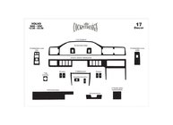 Volvo V90 1997-1998 рр. Накладки на панель фото 3