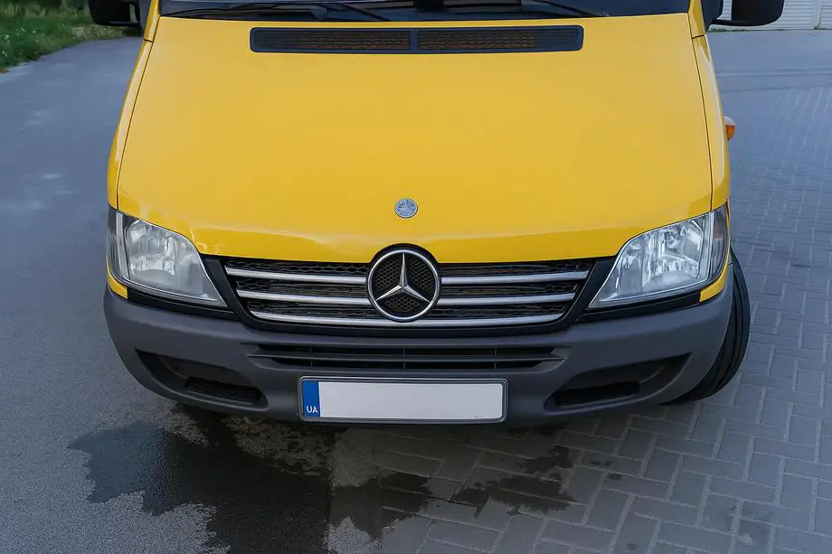 Mercedes Sprinter W901/902/903/904/905 1995-2006 рр. Накладки на кант решітки радіатора (2002-2006, 5 частин, нерж) Фото 2