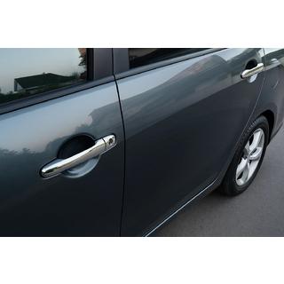 Mitsubishi Grandis 2003-2011 рр. Накладки на ручки (4 шт., нерж.)