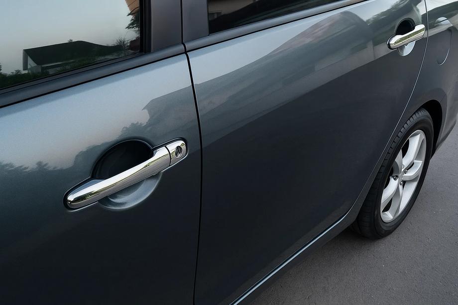 Mitsubishi Grandis 2003-2011 рр. Накладки на ручки (4 шт., нерж.) Image