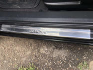 Nissan Qashqai 2007-2010 рр. Накладки на пороги (Omsa, 4 шт, нерж.) фото 6