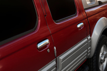 Накладки на ручки (2 шт., нерж) фото 1