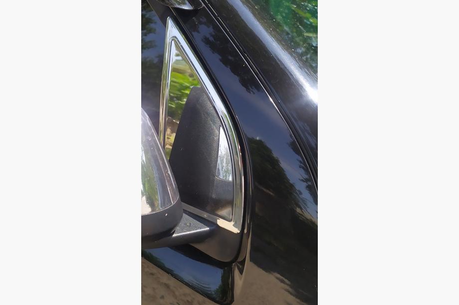 Nissan Navara 2006-2015 рр. Накладка на вітровички (2 шт., нерж.) Фото 5