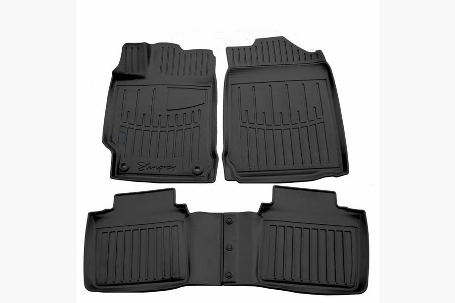 Toyota Camry 2011-2018 рр. Килимки Stingray 3D (4 шт, поліуретан) Image