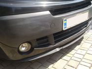 Універсальна передня лип накладка OmsaLine (ABS) фото 6