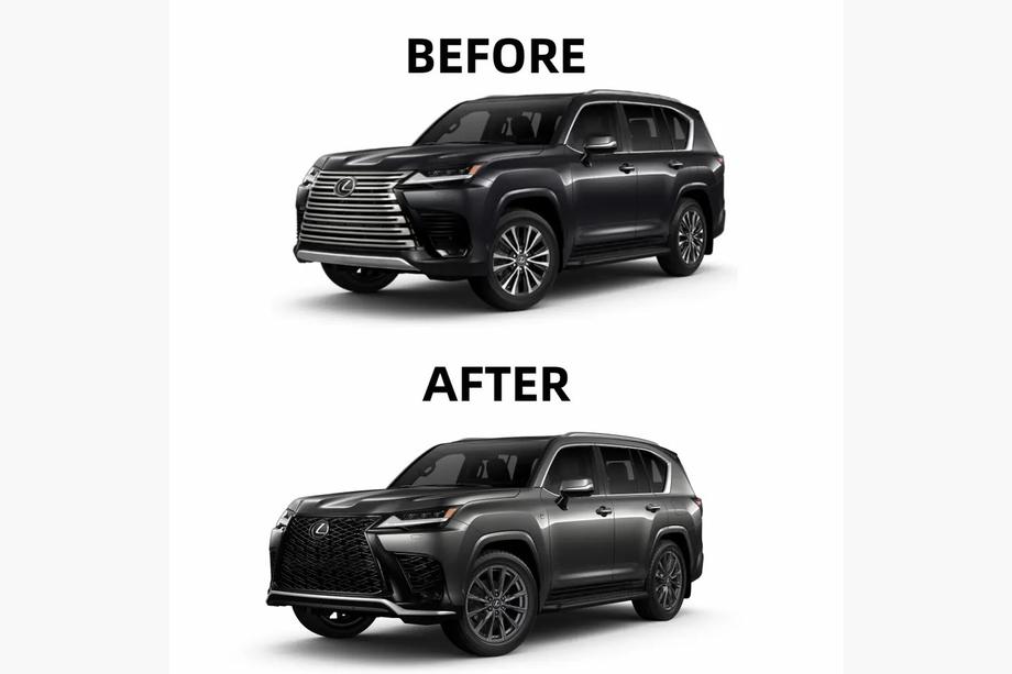 Lexus LX 500d/600 2022- рр. Комплект обвісів F-Sport Фото 17