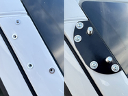 Козирок на лобове скло на рамі V2 (чорний глянець, 5мм) фото 4