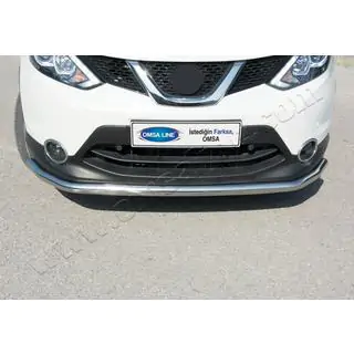 Передній захист Texas для 2014-2017 (60мм, нерж) Nissan Qashqai 2014-2021 рр. фото 1