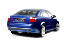 Audi A4 B6 2000-2004 рр. Накладка над номером OmsaLine (нерж) фото 1