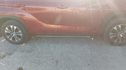 Toyota Highlander 2019- рр. Бокові підніжки OEM V1 (2 шт., Алюміній) фото 4