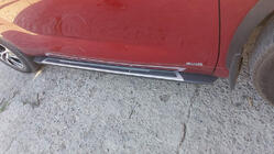 Toyota Highlander 2019- рр. Бокові підніжки OEM V1 (2 шт., Алюміній) фото 5