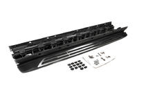 Toyota Highlander 2019- рр. Бокові підніжки OEM V1 (2 шт., Алюміній) фото 10