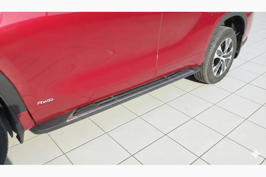 Toyota Highlander 2019- рр. Бокові підніжки OEM V1 (2 шт., Алюміній)