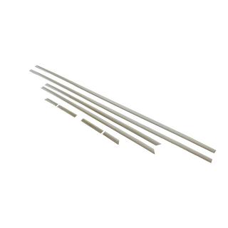 Хром молдинг дверей (8 шт) Audi A6 C8 2018- рр.