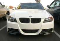 Передні Flap накладки DPT (для E90 M-Sport 2005-2008, чорний глянець, 2 шт) фото 3