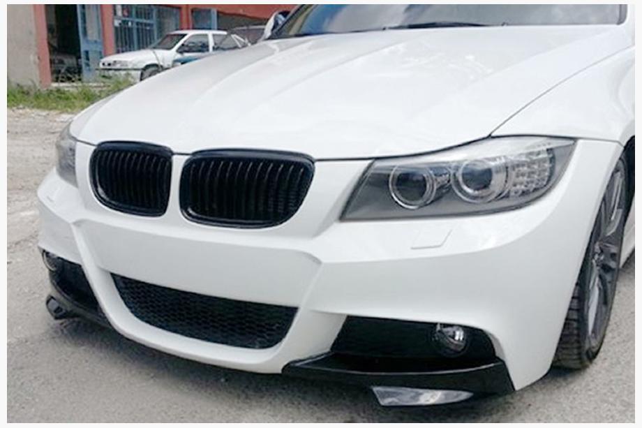 BMW 3 серія E90/E91 2005-2011 рр. Накладка на передний бампер Flap (2009-2011) Image
