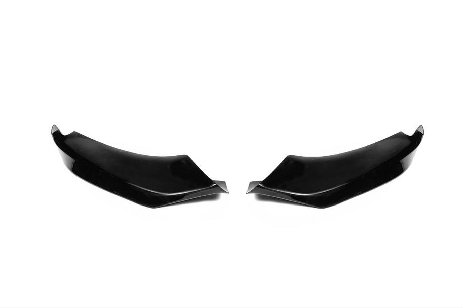 BMW 4 серія F32/F33/F36 2012-2020 рр. Накладка на передній бампер Flap (для M-Sport, чорна) Фото 2