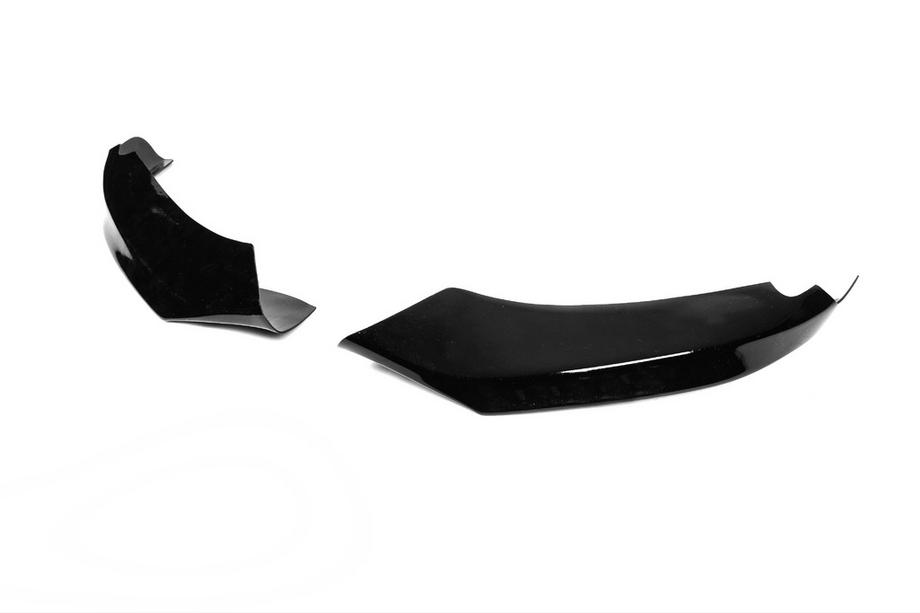 BMW 4 серія F32/F33/F36 2012-2020 рр. Накладка на передній бампер Flap (для M-Sport, чорна) Фото 4