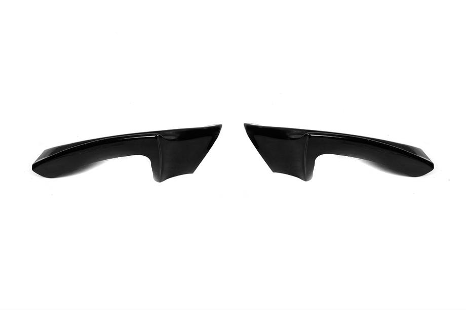 BMW 5 серія F10/F11 2010-2016 рр. Накладка на передній бампер DPT Flap (для M-Performance, чорний глянець) Фото 12