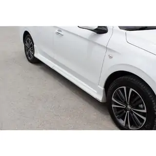 Бокові пороги 2017+ (під фарбування) Citroen C-Elysee 2013-2022 рр. фото 1
