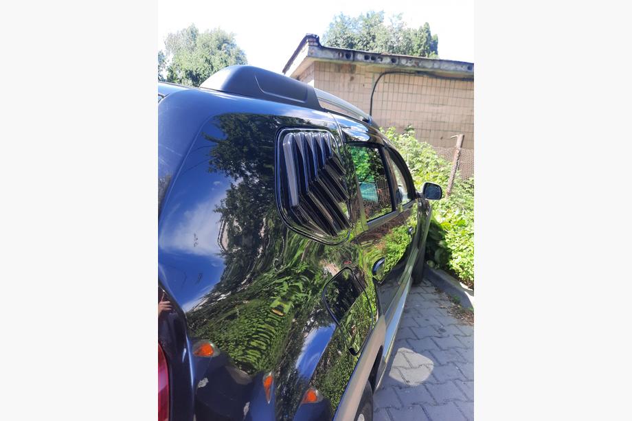 Renault Duster 2008-2017 рр. Накладки на задні вікна EuroCap (2 шт, ABS) Фото 7