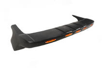 Renault Duster 2008-2017 рр. Козирьок лобовога скла V1 (LED, чорний мат) фото 4