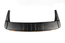 Renault Duster 2008-2017 рр. Козирьок лобовога скла V1 (LED, чорний мат) фото 5