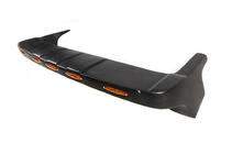 Козирьок лобовога скла V1 (LED, чорний мат) фото 3