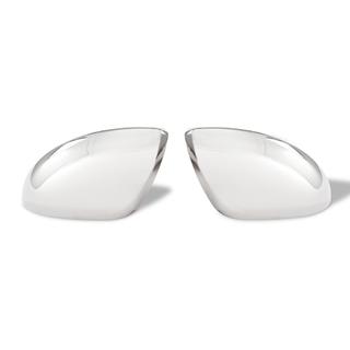 Накладки на дзеркала (2 шт, нерж) Dacia Jogger 2022- рр. фото 3