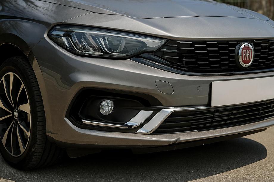 Fiat Tipo 2016- рр. Окантовка протитуманних ліхтарів (2021+, нерж) Image