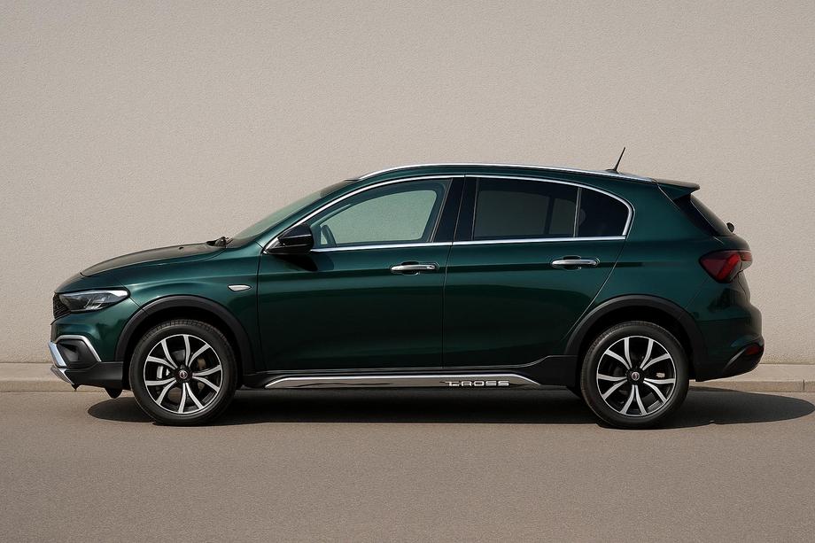 Fiat Tipo Cross 2021- рр. Повна окантовка вікон (нерж) Image