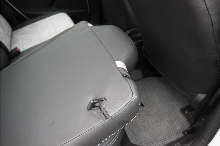 Citroen C-Elysee 2013-2022 рр. Авточохли екошкіра+тканина+антара Antara A0010 (повний салон) Фото 14