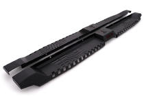 Fiat Fullback 2016- рр. Бокові пороги Dakar V2 без LED (2 шт, метал) фото 1