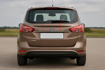 Ford B-Max 2012-2017 рр. Хром планка над номером (нерж.) фото 1