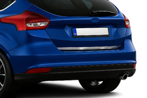 Ford Focus III 2011-2017 рр. Кромка багажника 2015-2017 (Хетчбек, нерж) фото 1