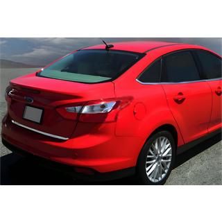 Кромка багажника 2015-2017 (Седан, нерж) фото 1