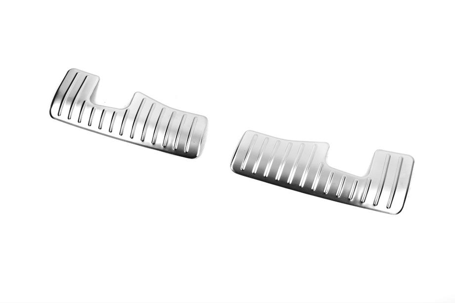 Ford Kuga/Escape 2019- рр. Накладка на поріг багажника (2 частини, нерж.) Image