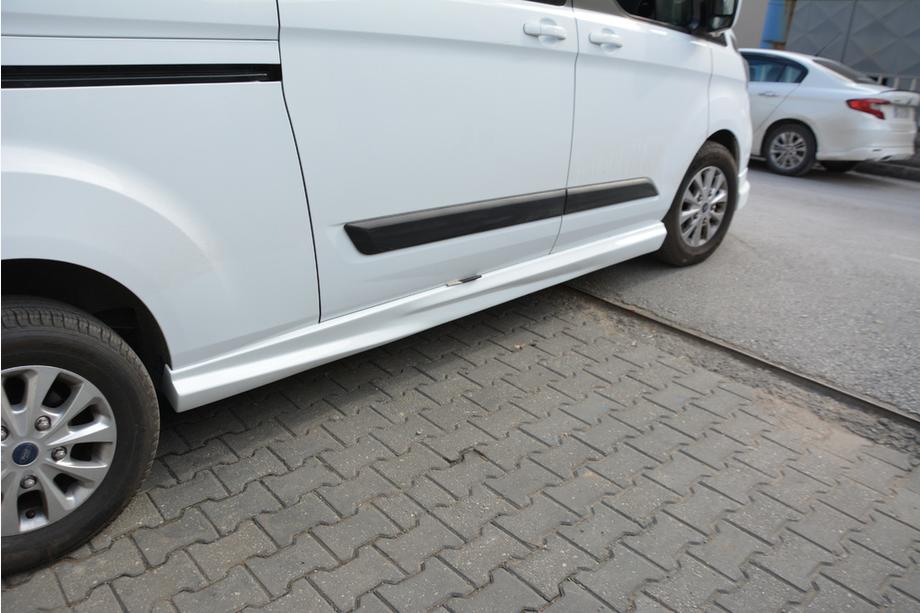 Ford Custom 2013-2022 рр. Пороги (2 шт, під фарбування) Image
