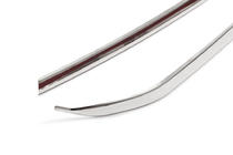 Honda Civic Sedan 2021- рр. Накладки на решітку (2 шт, нерж.) фото 4