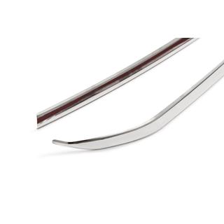 Накладки на решітку (2 шт, нерж.) фото 4